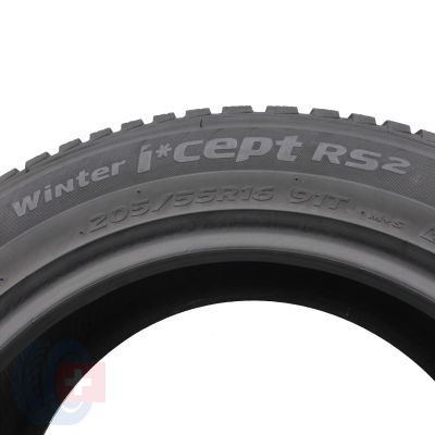 6. Opony 205/55 R16 2x HANKOOK 91T Winter I Cept RS2 W452 Zimowe 2021 5,5-6,8mm