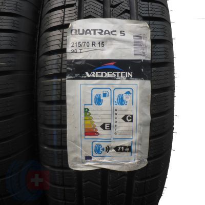 2. 2 x VREDESTEIN 215/70 R15 98T Quatrac 5 Wielosezon 2018  2. 2 x VREDESTEIN 215/70 R15 98T Quatrac 5 Wielosezon 2018