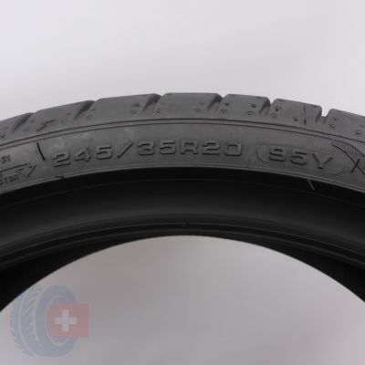 6. Opona 245/35 R20 1x GOODYEAR 95Y XL Eagle F1 Asym3 MOE RFT BMW Letnia 2021 Jak Nowa 