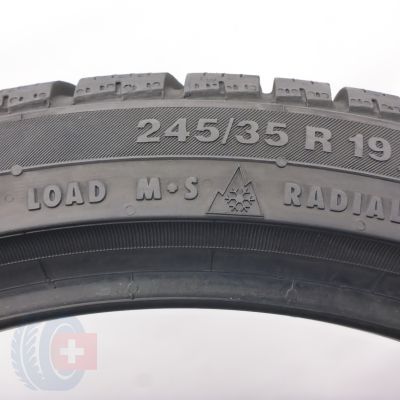 7. Opony 245/35 R19 2x CONTINENTAL 93V XL ContiWinterContact TS 830 P M0 Zimowe 2016 7,8mm