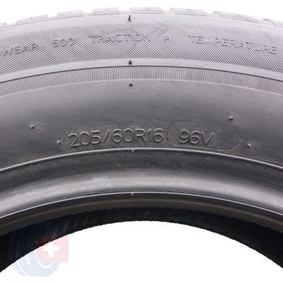 4. 1 x HANKOOK 205/60 R16 96V XL Kinergy 4S2 H750 Wielosezon 2024 8mm