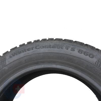 7. 2 x CONTINENTAL 195/55 R15 85H WinterContact TS860 Zima 2017 Jak Nowe Nieużywane 