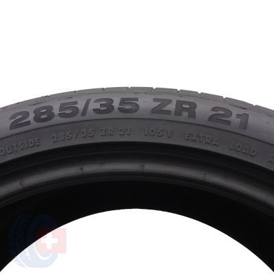 4. 2 x CONTINENTAL 285/35 ZR21 105Y XL ContiSportContact 5P MO Lato 5,8-6mm 2022