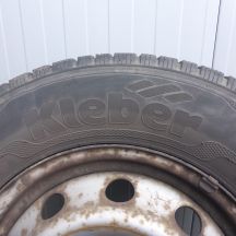 9. 4 x Koła zimowe CITROEN FIAT PEUGEOT 5x130 ET68 Dunlop + Kleber 215/75 R16C 