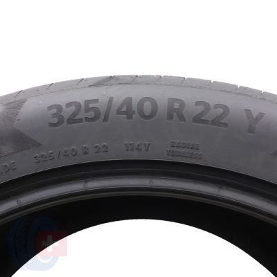 3. 1 x CONTINENTAL 325/40 R22 114Y PremiumContact 6 M0 Lato 2019 5,5mm