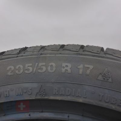 7. Opony 205/50 R17 2x CONTINENTAL 89H ContiWinterContact TS 830 P RFT BMW Zimowe 2021