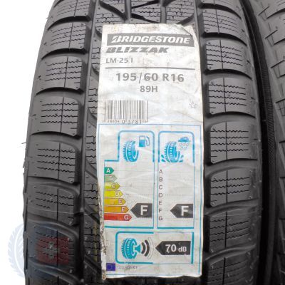 2. 2 x BRIDGESTONE 195/60 R16 89H Blizzak LM-25 I Zima 2017 