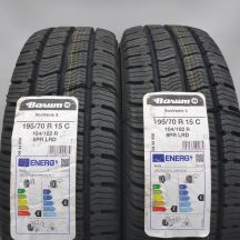 4. Opony 195/70 R15C 4x BARUM 104/102R SnoVanis 3 Zimowe 2023 