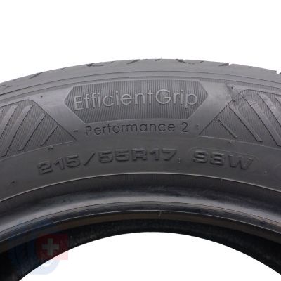 5. 1 x GOODYEAR 215/55 R17 98W XL EfficientGrip Performance 2 Lato 2023 6mm