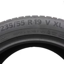 6. Opony 235/55 R19  2x CONTINENTAL 105V XL WinterContact TS 870 P Zimowe 2022 8-8,2mm Jak Nowe 