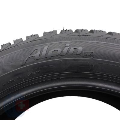 6. Opony 195/55 R15 2x MICHELIN 85T Alpin A4 Zimowe 2014, 2016 Nieużywane