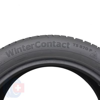 6. 2 x CONTINENTAL 205/55 R17 91H WinterContact TS870P Zima 2022 6,8mm