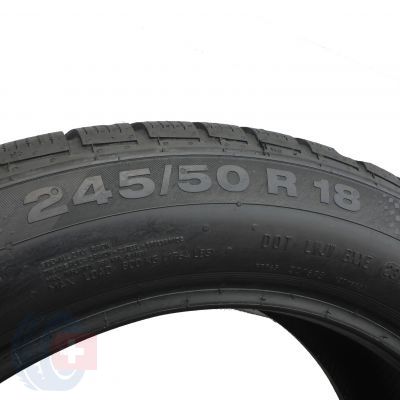 6. 2 x CONTINENTAL 245/50 R18 100H ContiWinterContact  TS810 S  RFT Zima 7.5mm