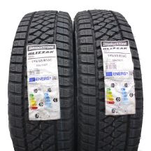 4. Opony 195/65 R16C 4x BRIDGESTONE 104/102T Blizzak W810 Zimowe 2021 Nieużywane 