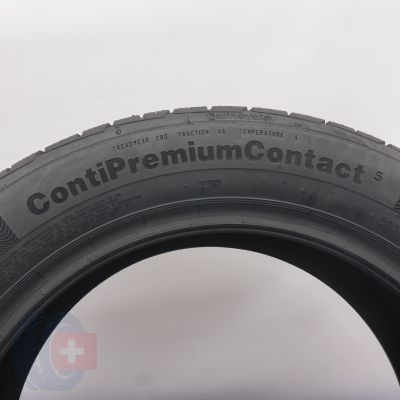 4. Opona 215/55 R17 1x CONTINENTAL 94V ContiPremiumContact5 Letnia 2018 Jak Nowa Nieużywana