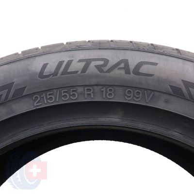 8. 4 x VREDESTEIN 215/55 R18 99V XL Ultrac Lato 2024 Jak Nowe Nieużywane