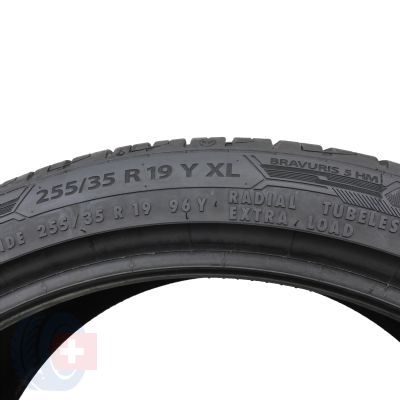 5. 2 x BARUM 255/35 R19 96Y XL Bravuris 5HM Lato 2020 5,8-6,5mm