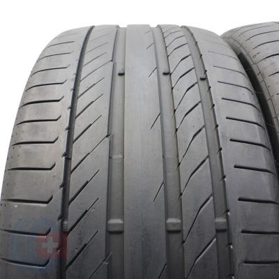 2. Opony 255/40 ZR20 2x CONTINENTAL 101Y XL N0 ContiSportContact 5 Letnie 2020 6.2mm