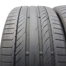 2. Opony 255/40 ZR20 2x CONTINENTAL 101Y XL N0 ContiSportContact 5 Letnie 2020 6.2mm