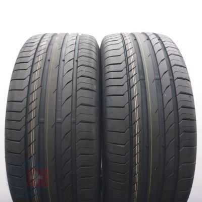 4. Opony 255/55 R19 4x CONTINENTAL 111Y ContiSportContact 5 SUV Letnie 2022/23 Nieużywane