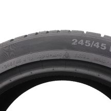 4. 2 x CONTINENTAL 245/45 R18 100V XL ContiWinterContact TS830P RunFlat BMW Zima 2015 7,8mm