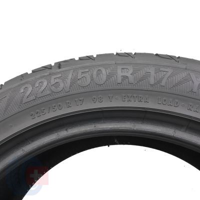 4. Opony 225/50 R17 2x GISLAVED 98Y XL UltraSpeed Letnie 2017 7mm