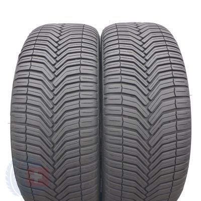 2 x MICHELIN 235/55 R18 104V XL CrossClimate SUV Wielosezon 2022 Jak Nowe 7mm