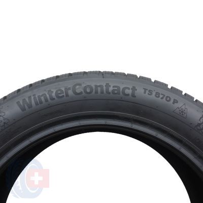 6. 2 x CONTINENTAL 205/55 R17 95V XL WinterContact TS870P Zima 2021/23  7-7,4mm Jak Nowe