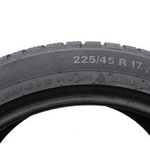 6. 4 x CONTINENTAL 225/45 R17 91H ContiWinterContact TS830P Zima 2011 6-6,9mm