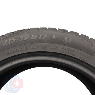 6. 4 x MATADOR 215/55 R17 98V XL Nordicca Zima 2021 7,8-8,2mm Jak Nowe