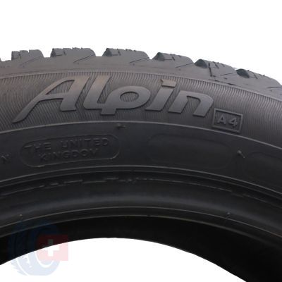 6. 2 x MICHELIN 195/50 R15 82T Alpin A4 Zima 2015 6,5-7mm 