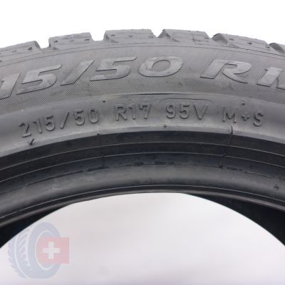 6. Opony 215/50 R17 4x PIRELLI 95V XL Sottozero 3 Zimowe 2017 6,2-6,8mm