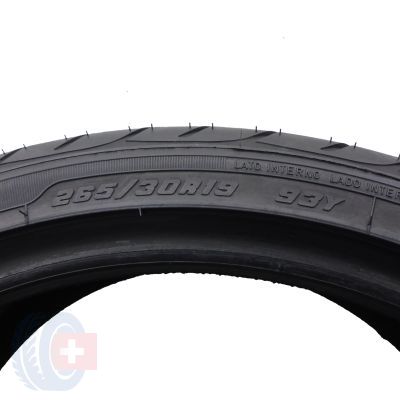 4. 2 x FULDA 265/30 R19 93Y XL SportControl Lato 2015 Nieużywane 