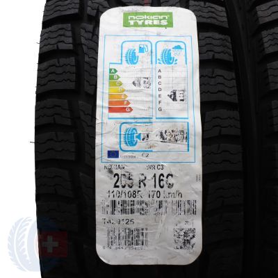 3. 4 x NOKIAN 205/80 R16C 110/108R WRC 3 Zima 2016 Nieużywane