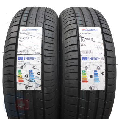 Opony 195/65 R15 2x BF GOODRICH 95T XL Advantage Letnie 2023 Jak Nowe Nieużywane 