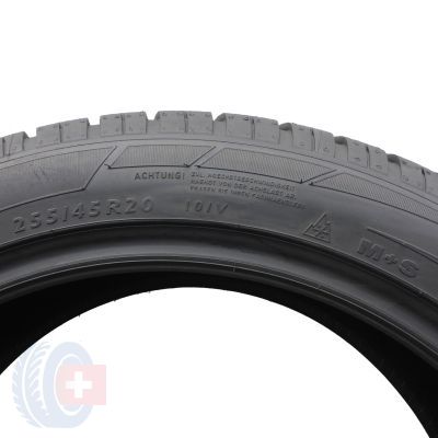 5. 4 x DUNLOP 255/45 R20 101 XL A0 SP Winter Sport 3D Zima 2022 Jak Nowe 7,2-7,5mm 