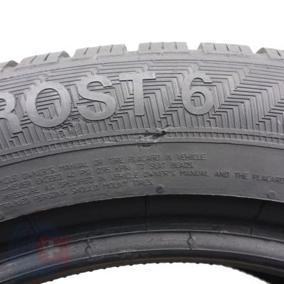 8. 4 x GISLAVED 225/50 R17 98V XL Euro Frost 6 Zima 2017/18 7-7,5mm