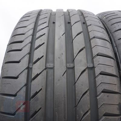 2. Opony 225/40 R18 2x CONTINENTAL 92W XL ContiSportContact5 RunFlat Letnie 2018 Nieużywane