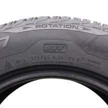 4. 2 x UNIROYAL 215/65 R16 98H MS plus 77 SUV Zima 2018, 2020 7mm