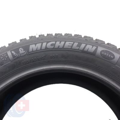 5. Opony 195/55 R15 2x MICHELIN 85T Alpin A4 Zimowe 2014, 2016 Nieużywane