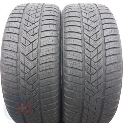 Opony 225/50 R17 2x PIRELLI 98H XL MO Sottozero 3 Winter Zimowe 2021 Jak Nowe 7mm