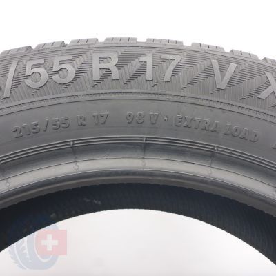 4. Opona 215/55 R17 1x GISLAVED 98V XL Euro Frost 6 Zimowa 2022 6,8mm
