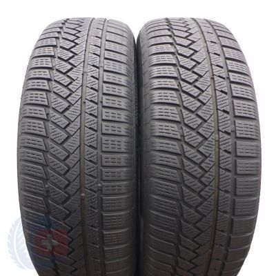 4. 4 x CONTINENTAL 225/65 R17 102T WinterContact TS850P SUV Zima 2015 5,8-6,2mm