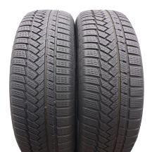 4. 4 x CONTINENTAL 225/65 R17 102T WinterContact TS850P SUV Zima 2015 5,8-6,2mm