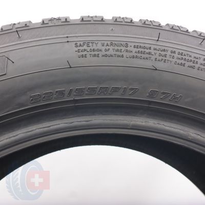 6. Opony 225/55 R17 4x FALKEN 97H Eurowinter HS01 RunFlat Zimowe 2020 6,8-7,5mm