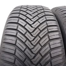 3. 2 x CONTINENTAL 195/55 R16 91V XL AllSeasonContact Wielosezon 2019, 2020 Jak Nowe 7mm