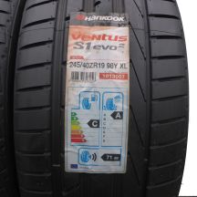 2. 2 x HANKOOK 245/40 ZR19 98Y XL Ventus S1 Evo2 K117 Lato Nieużywane Jak Nowe 2017 