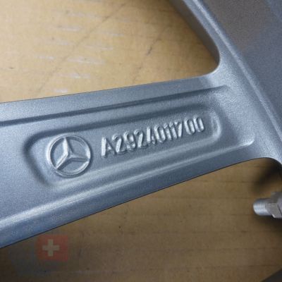 7. 4 x Alufelgi 21 MERCEDES 5x112 Et52,5/38 10/11J Original AMG TPMS