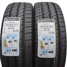 Opony 195/70 R15C 2x SEMPERIT 104/102S Van-Life 2 Letnie 2020 Jak Nowe Nieużywane 