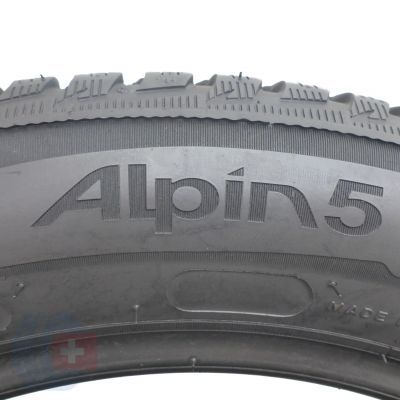 8. 4 x MICHELIN 205/55 R17 95H XL Alpin 5 Zima 2016 6,2-7mm